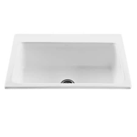 Reliance Whirlpools MTKS50-B Reflection Single Bowl Kitchen Sink; Biscuit Finish